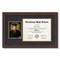 ArtToFrames 11x14 inch Diploma Frame with 6" x 8" Inch Image Opening - Framed with Black and Gold Mats, Comes with Regular Acrylic and Sawtooth Hanger for Wall Hanging (DT-11x14)